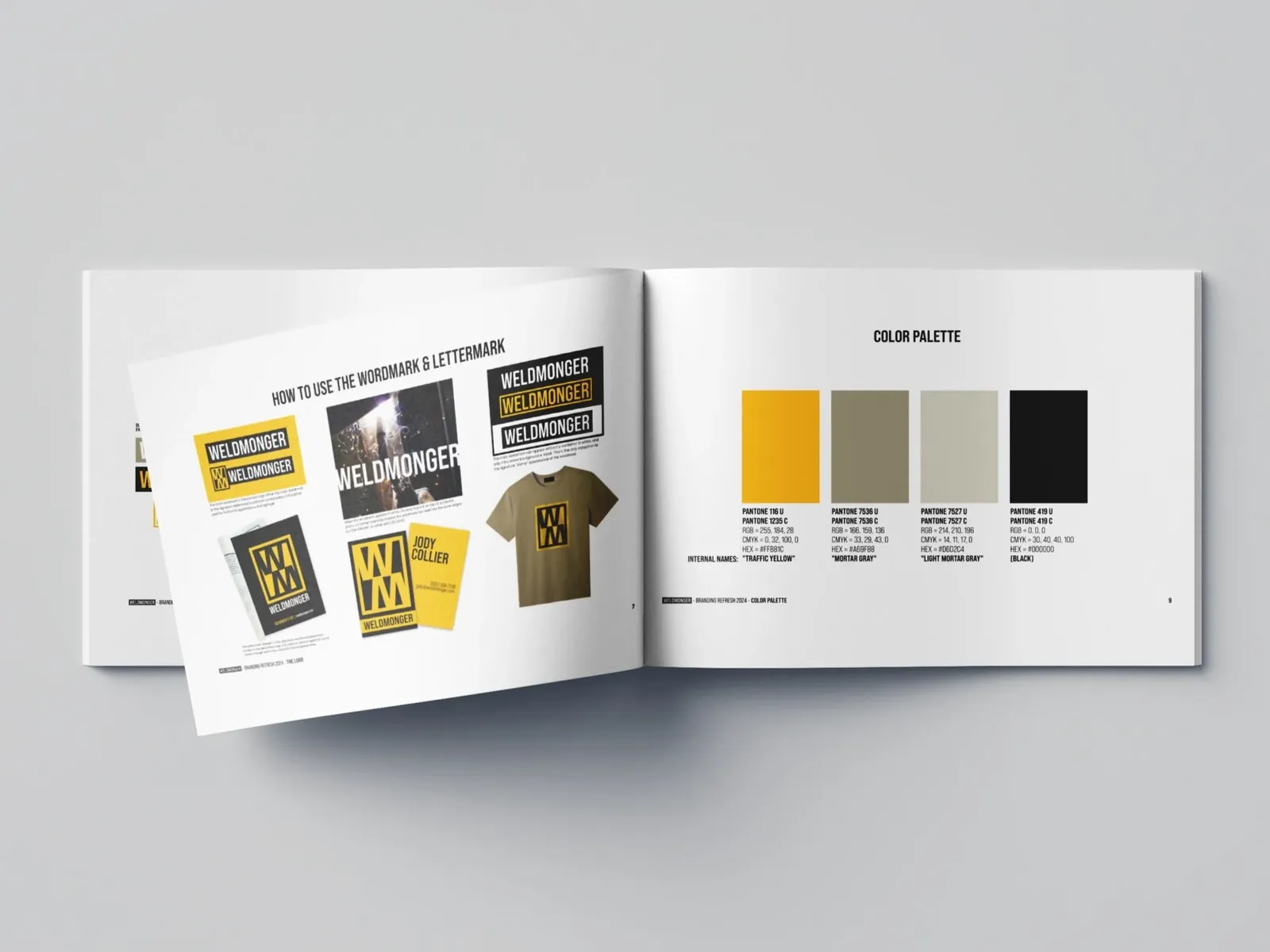 Weldmonger brand work by PICK